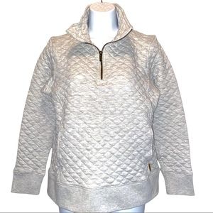 Avalanche women’s size M waffle texture gray shirt.